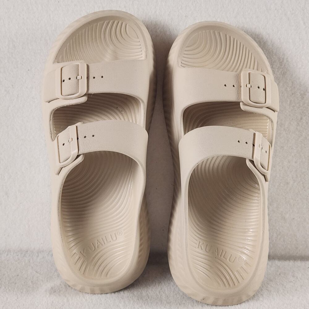 KuaiLu Women Recovery Sandals Sz 11 Orthotic Slide Cushion Comfort